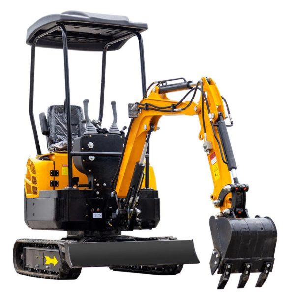 MS13 1.3-Ton Mini Excavator – 13.5 HP Gasoline with Thumb Clip