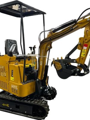 AGT H15 1.5 ton 13.5HP RATO Mini Excavator with pilot control system