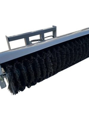 72" Skid Steer Broom Sweeper attachment, 16-21 gpm | AGT-SSAB72