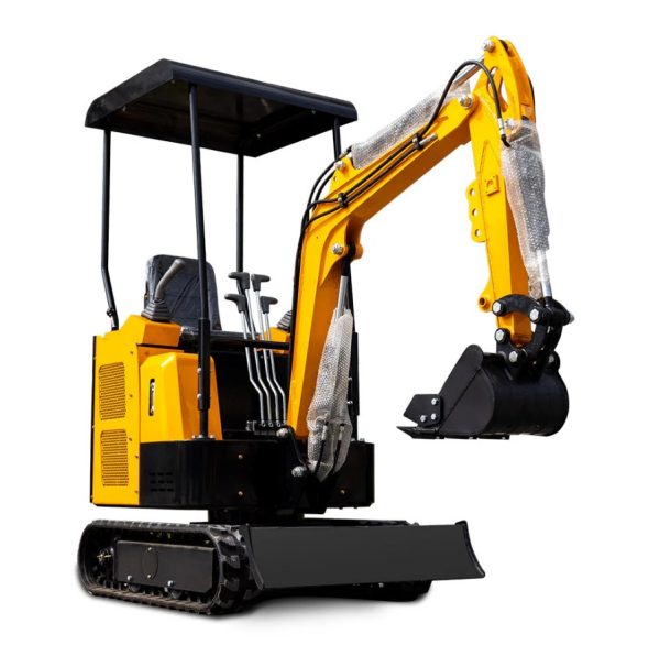 MS15 1.5-Ton Mini Excavator – 13.5 HP Gasoline with Thumb Clip