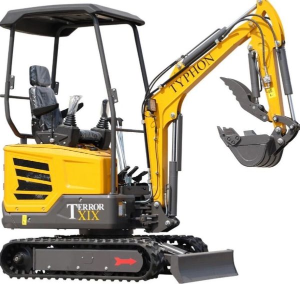 2 TON TYPHON TERROR XIX Mini Excavator, KUBOTA D902 Diesel Engine with Thump Clip - Image 2