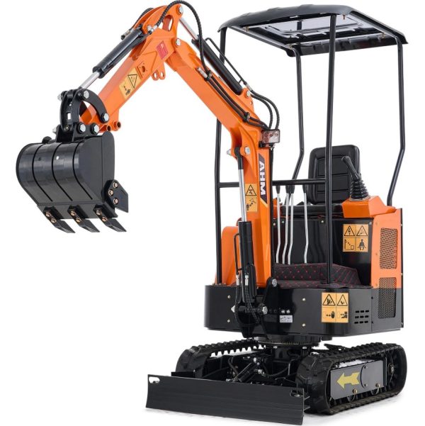 AHM 1 Ton Mini Excavator - Compact Excavator for Tight Spaces