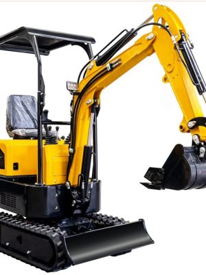 MS10C 1-Ton Mini Excavator – 13.5 HP Gasoline with Thumb Clip
