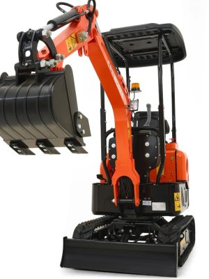 CREWORKS 13.5 HP 1 Ton B&S Engine Mini Excavator with 2586 lbf Digging Force