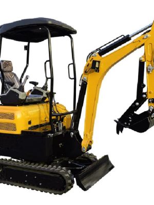 MS20 2-Ton Mini Excavator – Kubota Diesel Engine with Thumb Clip